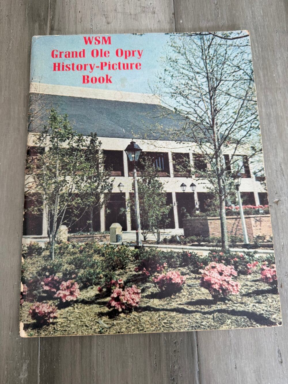 WSM 1974 Grand Ole Opry History Picture Book Vintage Collectible